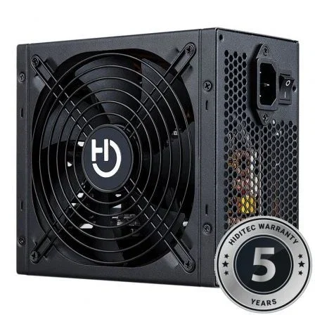 Hiditec BZ750 Fuente de Alimentación 750W 80 Plus Bronze Negro Hiditec BZ750 Fuente de Alimentación 750W 80 Plus Bronze Negro